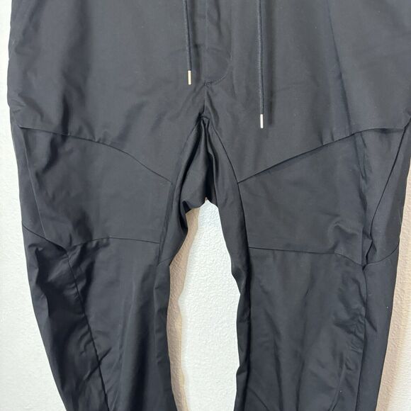 Nike Made in Italy Black Pants Mens 38 AQ0681-010 Cotton Stretch Golf Athleisure - Picture 8 of 14